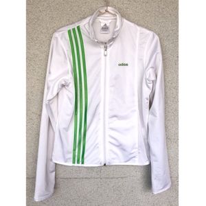 ADIDAS | Green Striped Track Jacket